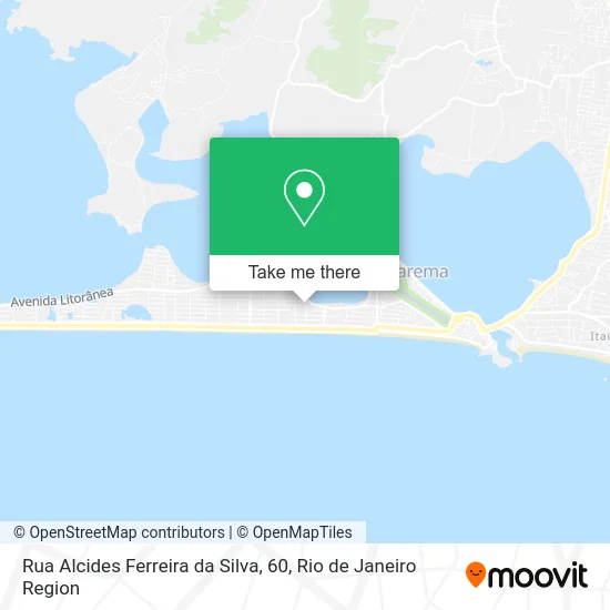 Rua Alcides Ferreira da Silva, 60 map