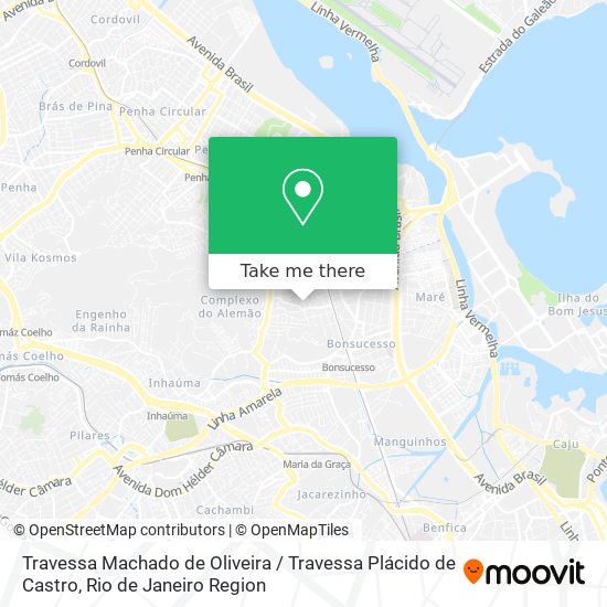 Travessa Machado de Oliveira / Travessa Plácido de Castro map