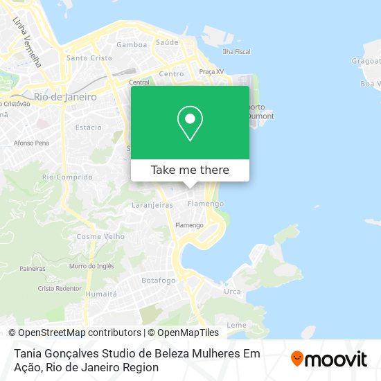 Mapa Tania Gonçalves Studio de Beleza Mulheres Em Ação