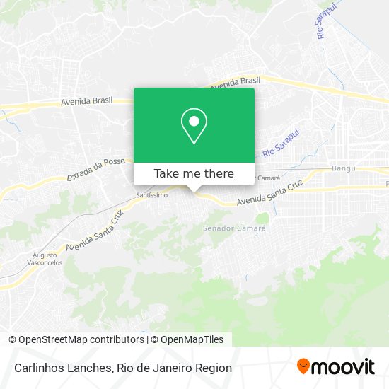 Carlinhos Lanches map