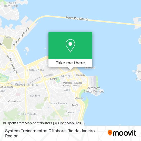 Mapa System Treinamentos Offshore