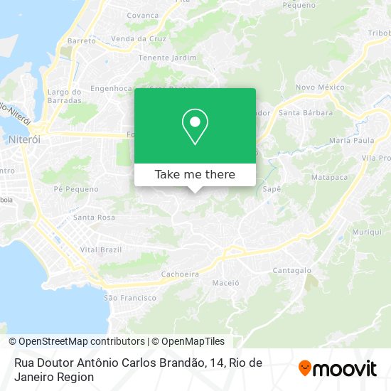 Rua Doutor Antônio Carlos Brandão, 14 map