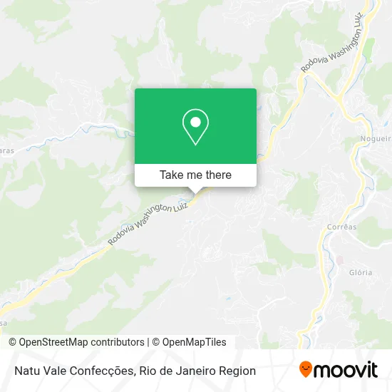 Natu Vale Confecções map