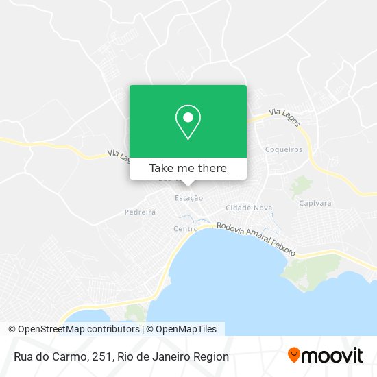 Mapa Rua do Carmo, 251