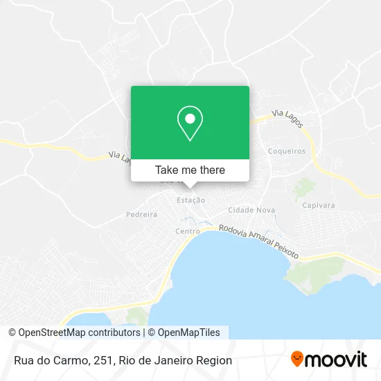 Rua do Carmo, 251 map