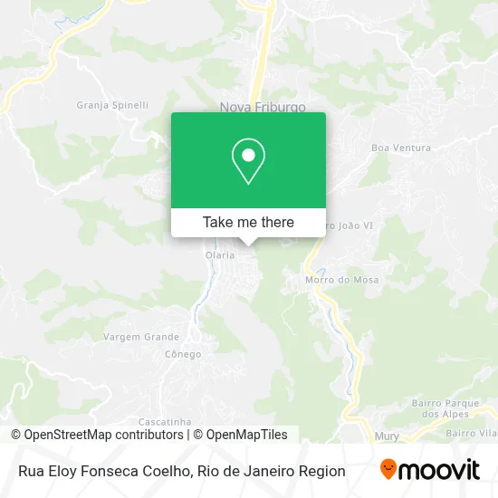 Rua Eloy Fonseca Coelho map