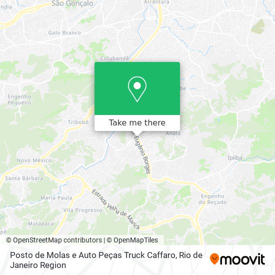 Posto de Molas e Auto Peças Truck Caffaro map