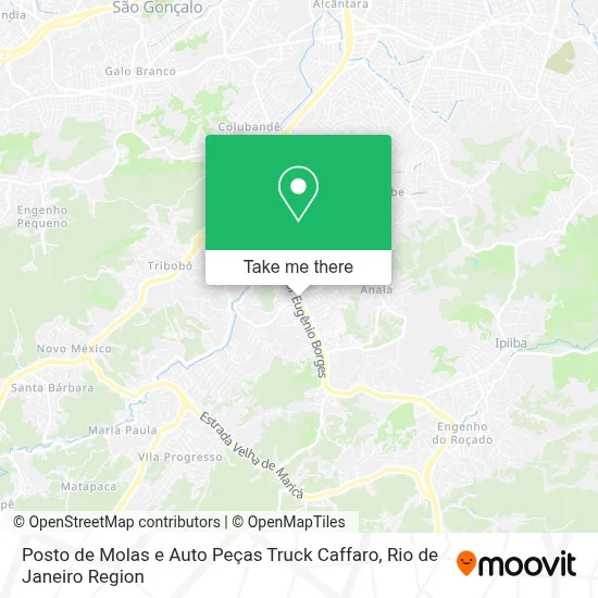 Posto de Molas e Auto Peças Truck Caffaro map