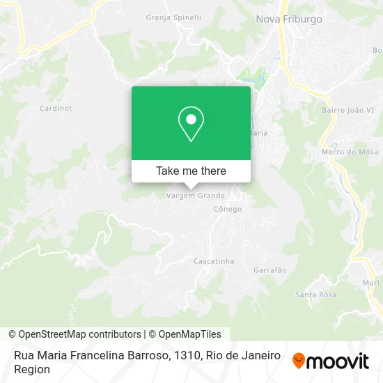 Rua Maria Francelina Barroso, 1310 map