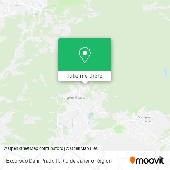 Excursão Dani Prado II map
