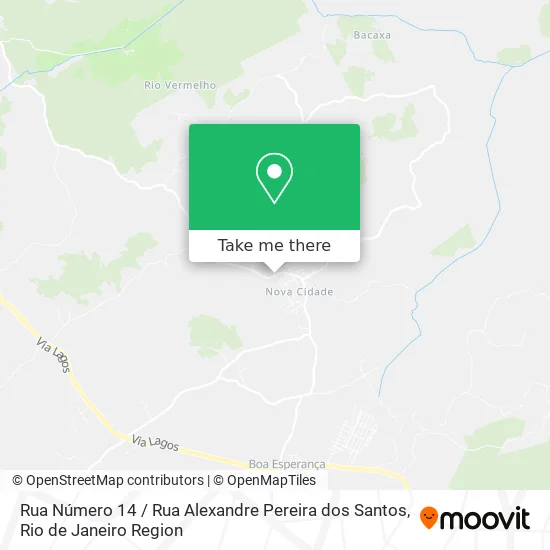 Rua Número 14 / Rua Alexandre Pereira dos Santos map