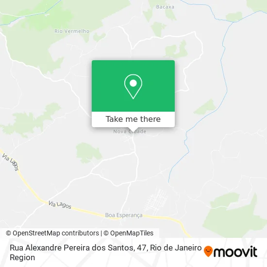 Rua Alexandre Pereira dos Santos, 47 map