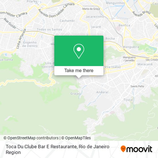 Toca Du Clube Bar E Restaurante map