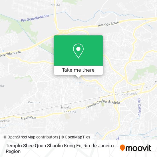 Templo Shee Quan Shaolin Kung Fu map