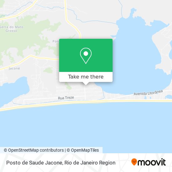 Posto de Saude Jacone map