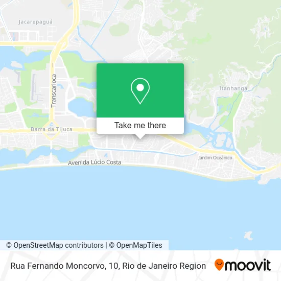 Rua Fernando Moncorvo, 10 map