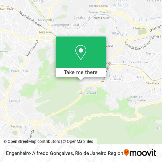 Engenheiro Alfredo Gonçalves map
