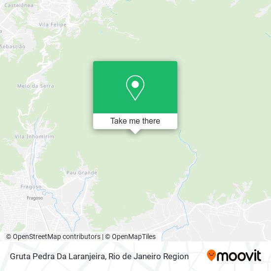 Gruta Pedra Da Laranjeira map