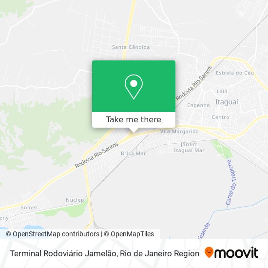 Terminal Rodoviário Jamelão map