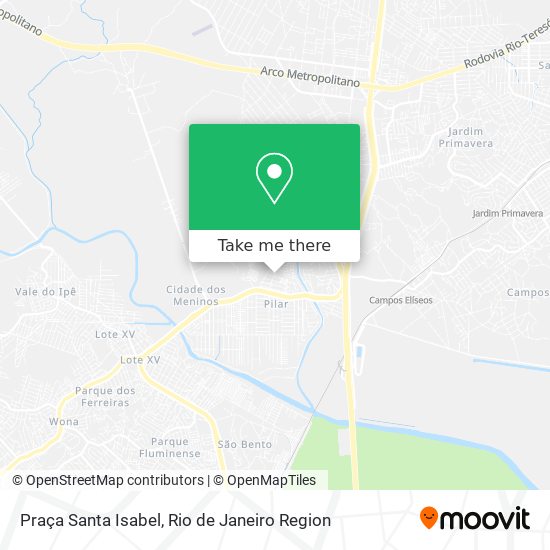 Praça Santa Isabel map