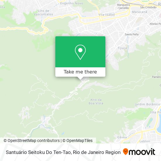 Santuário Seitoku Do Ten-Tao map