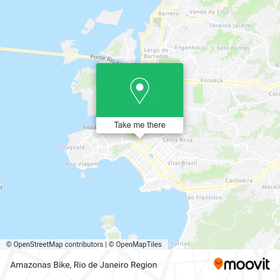 Amazonas Bike map