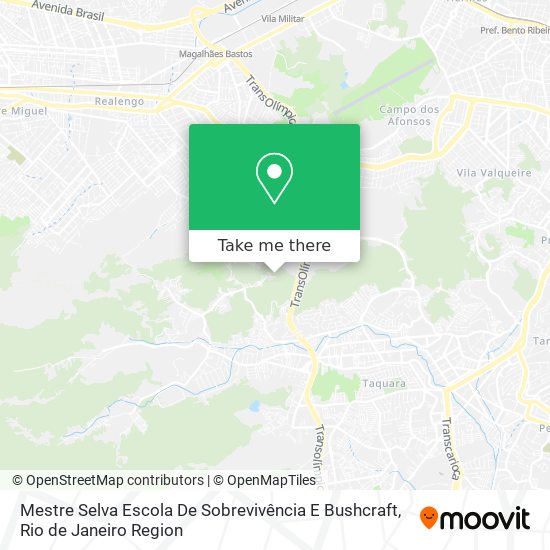 Mestre Selva Escola De Sobrevivência E Bushcraft map