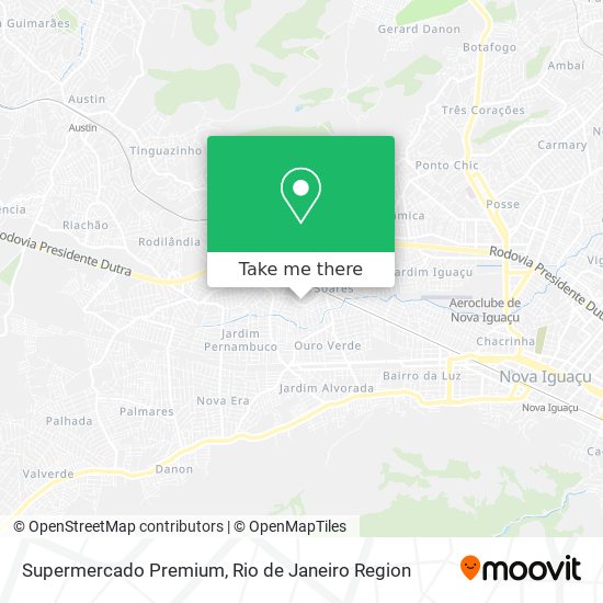 Supermercado Premium map