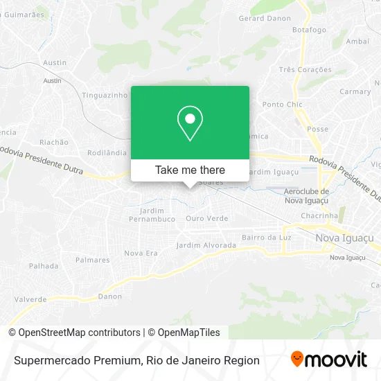 Supermercado Premium map