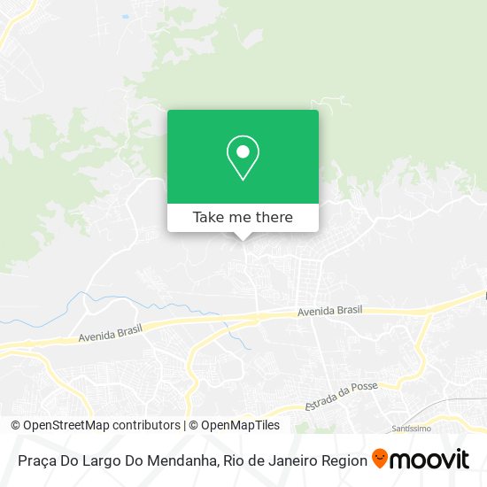 Praça Do Largo Do Mendanha map