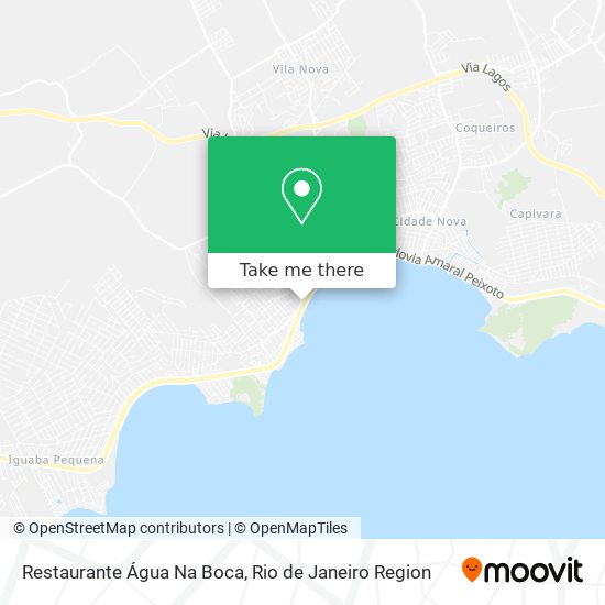 Restaurante Água Na Boca map