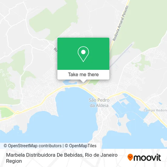 Marbela Distribuidora De Bebidas map