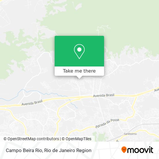 Campo Beira Rio map