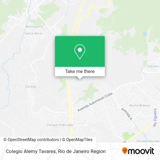 Colegio Alemy Tavares map