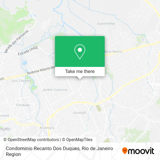 Condomínio Recanto Dos Duques map