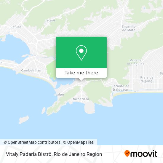 Vitaly Padaria Bistrô map