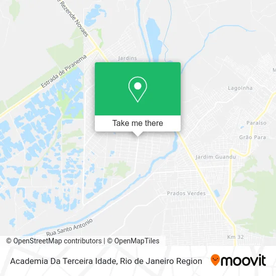 Academia Da Terceira Idade map