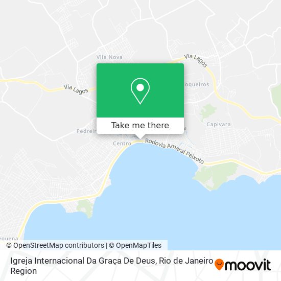 Igreja Internacional Da Graça De Deus map