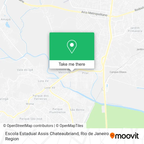 Escola Estadual Assis Chateaubriand map