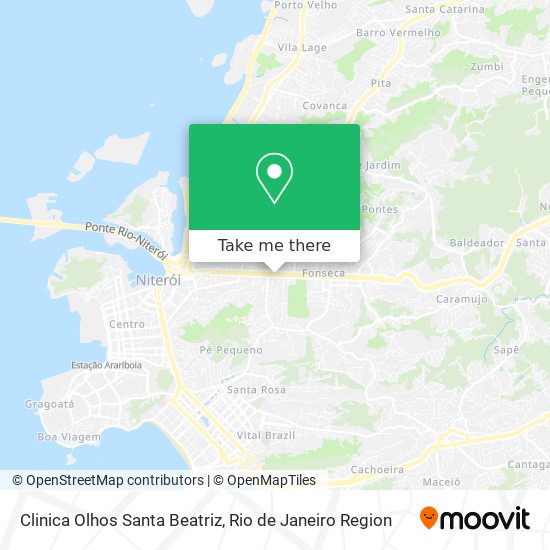 Clinica Olhos Santa Beatriz map