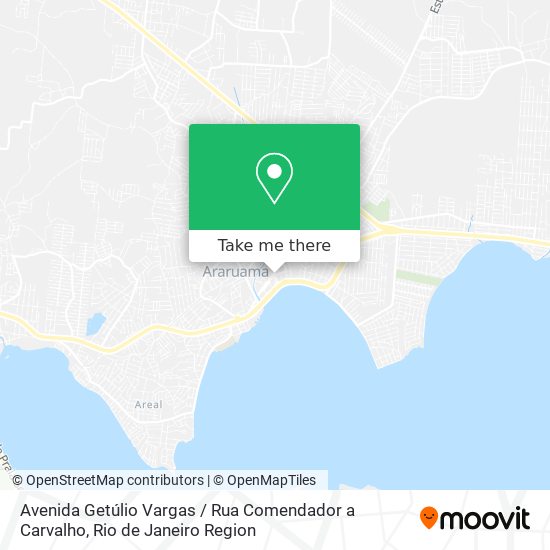Avenida Getúlio Vargas / Rua Comendador a Carvalho map