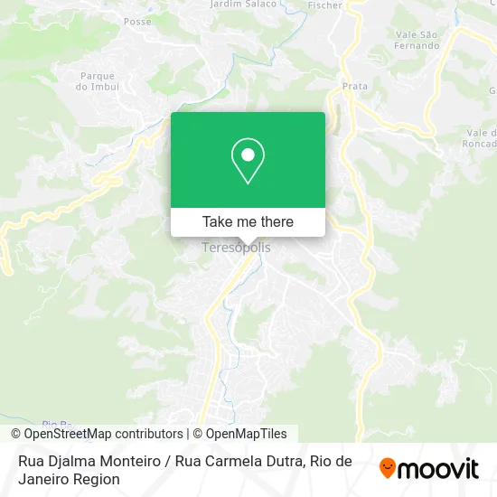 Rua Djalma Monteiro / Rua Carmela Dutra map