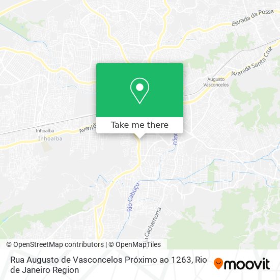 Rua Augusto de Vasconcelos Próximo ao 1263 map