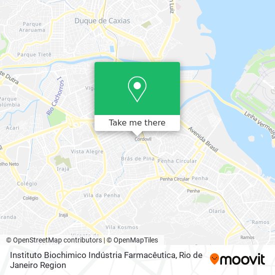 Instituto Biochimico Indústria Farmacêutica map