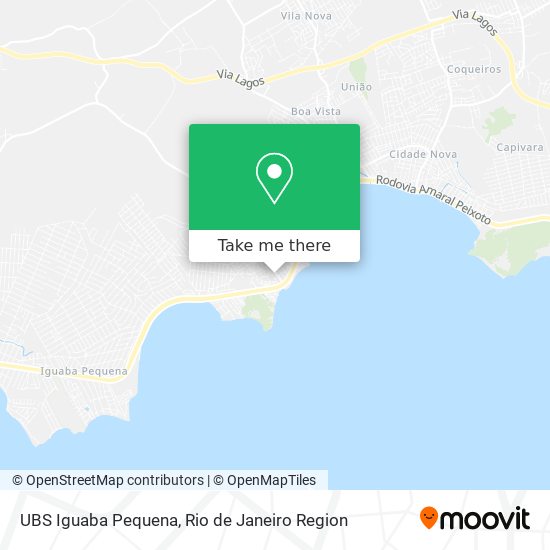 UBS Iguaba Pequena map