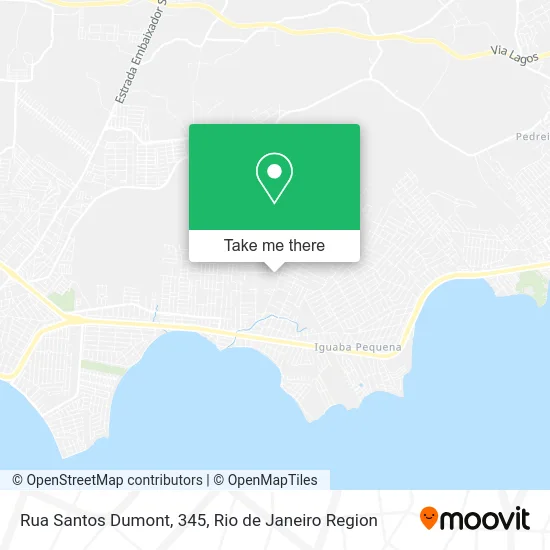Rua Santos Dumont, 345 map