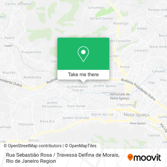 Rua Sebastião Rosa / Travessa Delfina de Morais map
