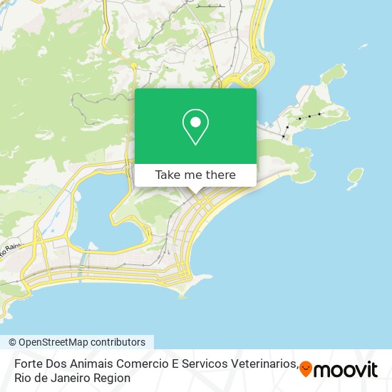 Forte Dos Animais Comercio E Servicos Veterinarios map