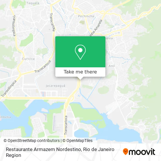 Restaurante Armazem Nordestino map