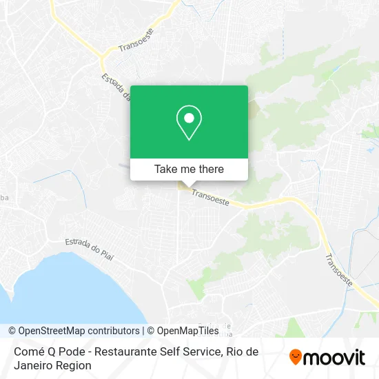 Comé Q Pode - Restaurante Self Service map